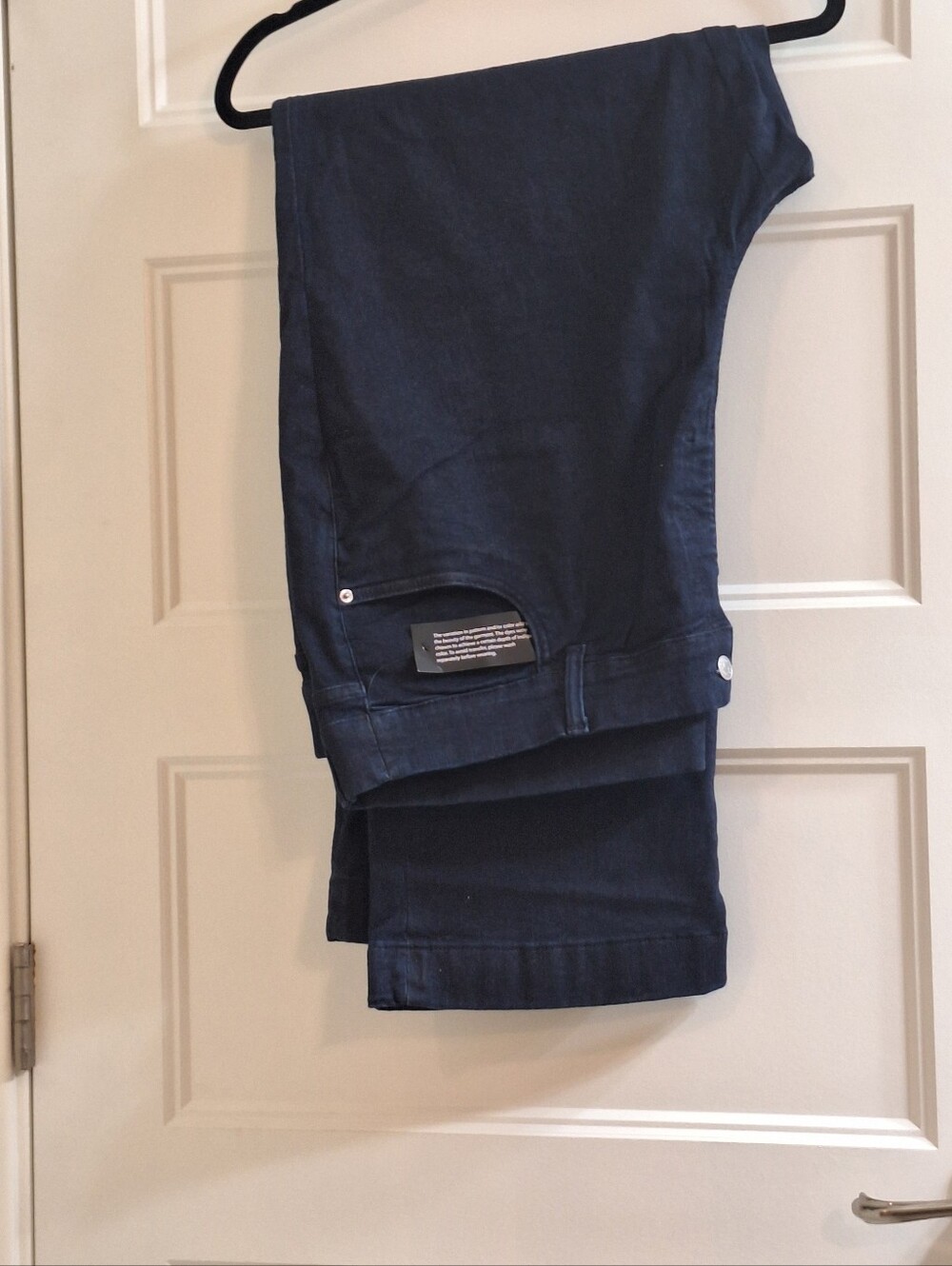 Plus Denim & CO. 24w New Dark Blue Stretch Jeans